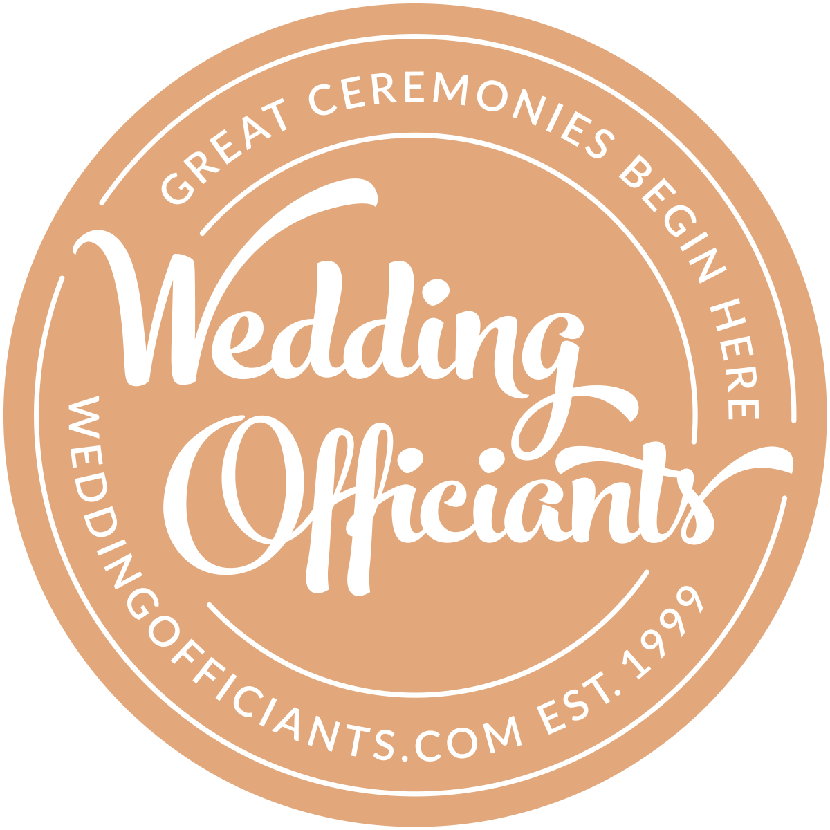 Wedding Officiants - Great Ceremonies Begin Here